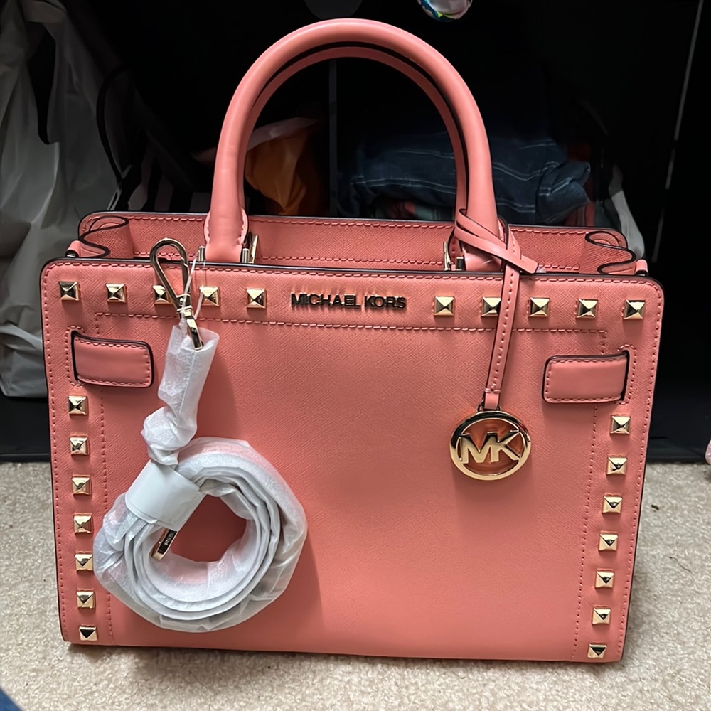 Boutique studded large crossbody